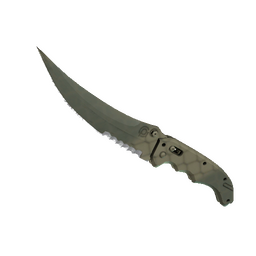 free csgo skin ★ StatTrak™ Flip Knife | Safari Mesh (Minimal Wear)