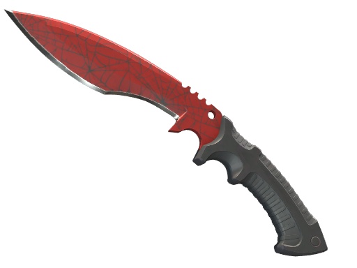 Kukri Knife Crimson Web