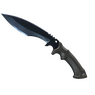 ★ Kukri Knife | Blue Steel (Well-Worn)