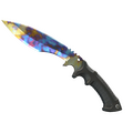 ★ Kukri Knife | Case Hardened (Minimal Wear)