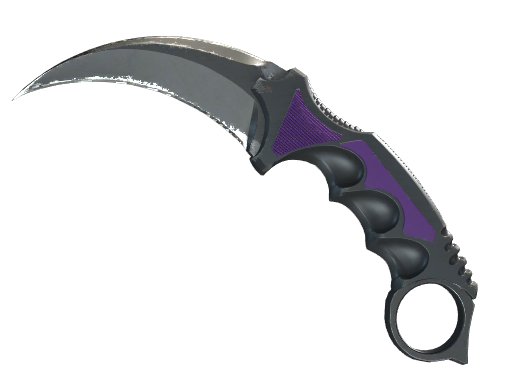 ★ Karambit | Ultraviolet (Well-Worn)