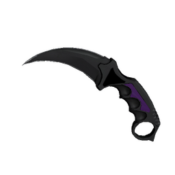 free cs2 skins ★ StatTrak™ Karambit | Ultraviolet (Minimal Wear)