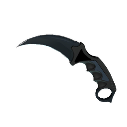 free csgo skin ★ StatTrak™ Karambit | Night (Minimal Wear)