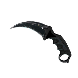 ★ StatTrak™ Karambit | Night (Battle-Scarred)