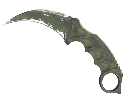 ★ StatTrak™ Karambit | Safari Mesh (Battle-Scarred)