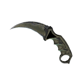 ★ StatTrak™ Karambit | Safari Mesh (Battle-Scarred)