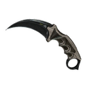 ★ StatTrak™ Karambit | Black Laminate (Field-Tested)