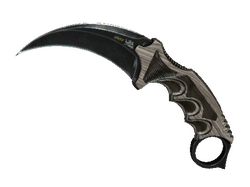 ★ Karambit | Black Laminate