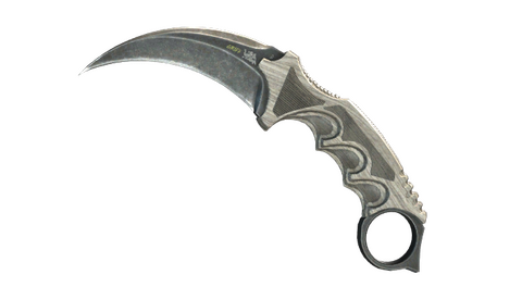 ★ Karambit | Black Laminate (Well-Worn)