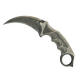 ★ Karambit | Black Laminate (Battle-Scarred)