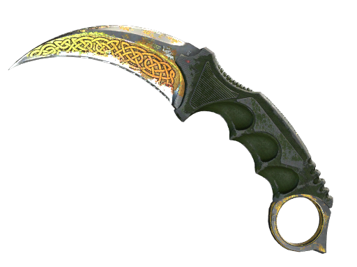 ★ StatTrak™ Karambit | Lore (Battle-Scarred)