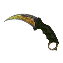 free cs2 skins ★ StatTrak™ Karambit | Lore (Battle-Scarred)