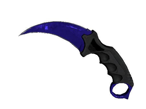 ☆ Karambit  Doppler Sapphire — skin on CS:GO/CS2 Wiki by CS.MONEY