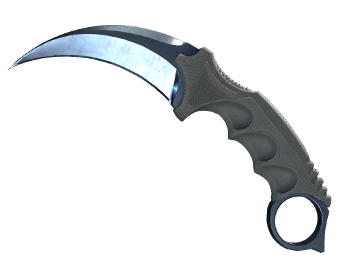 Karambit ★ | Blue Steel (Original de Fábrica)