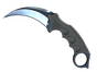 ★ Karambit | Blue Steel