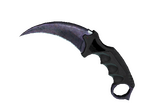 Karambit Blue Steel CS:GO skin