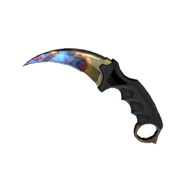 ★ StatTrak™ Karambit | Case Hardened (Well-Worn)