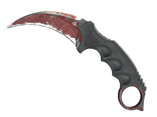 ★ Karambit | Crimson Web (Battle-Scarred)