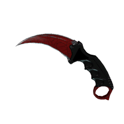 free csgo skin ★ StatTrak™ Karambit | Crimson Web (Field-Tested)