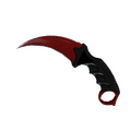★ Karambit | Crimson Web (Minimal Wear)