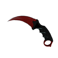 ★ Karambit | Crimson Web (Minimal Wear)