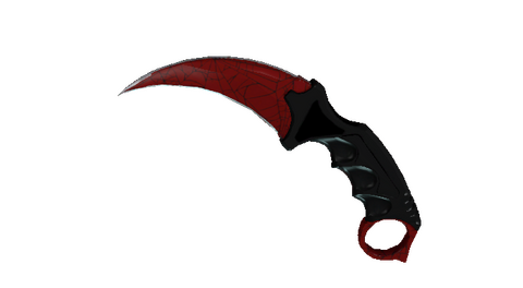 ★ StatTrak™ Karambit | Crimson Web (Minimal Wear)