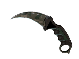 Forest DDPAT Karambit skin for CSGO - Buy & Rent | Lootbear