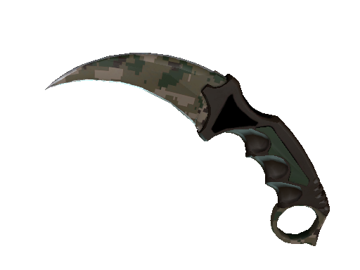 Image for the ★ Karambit | Forest DDPAT weapon skin in Counter Strike 2