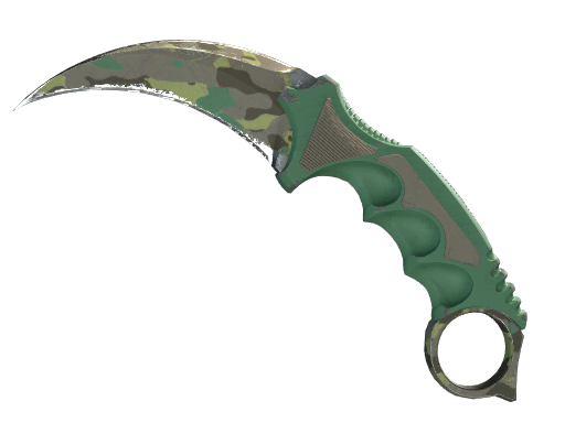 ★ StatTrak™ Karambit | Boreal Forest (Well-Worn)