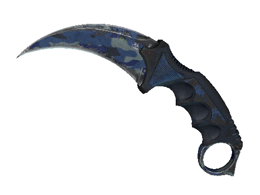 ★ StatTrak™ Karambit | Bright Water (Battle-Scarred)