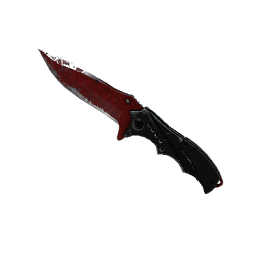 ★ Nomad Knife | Crimson Web (Battle-Scarred)