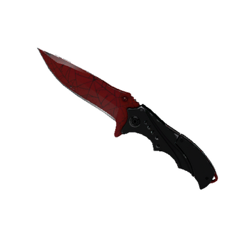 ★ StatTrak™ Nomad Knife | Crimson Web (Well-Worn)