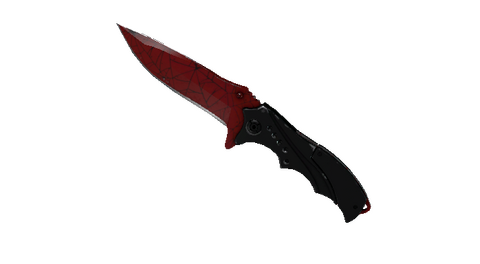 ★ StatTrak™ Nomad Knife | Crimson Web (Well-Worn)