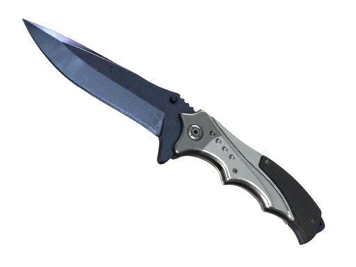 ★ StatTrak™ Nomad Knife | Blue Steel (Battle-Scarred)