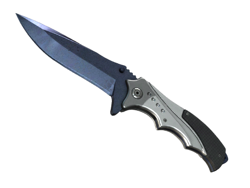 ★ Nomad Knife | Blue Steel (Battle-Scarred)