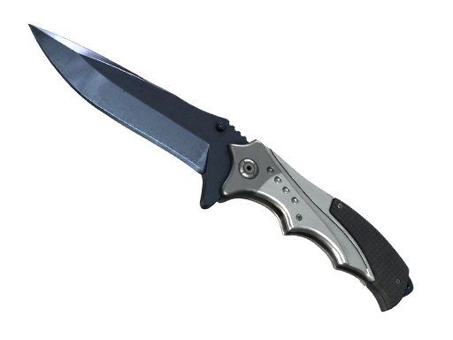 ★ StatTrak™ Nomad Knife | Blue Steel (Well-Worn)