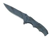 ★ Nomad Knife | Night Stripe (Well-Worn)