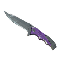 ★ StatTrak™ Nomad Knife | Ultraviolet (Battle-Scarred)