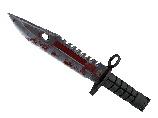 ★ StatTrak™ M9 Bayonet | Crimson Web (Battle-Scarred)