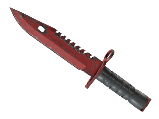 ★ StatTrak™ M9 Bayonet | Crimson Web (Well-Worn)