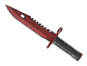 ★ StatTrak™ M9 Bayonet | Crimson Web (Well-Worn)