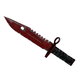 ★ StatTrak™ M9 Bayonet | Crimson Web (Well-Worn)