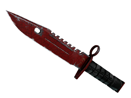 ★ M9 Bayonet | Crimson Web (Well-Worn)