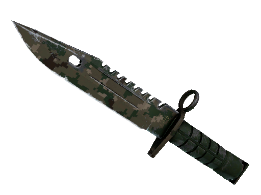 Baioneta M9 (★) | Camuflagem Digital — Floresta (Testada em Campo)