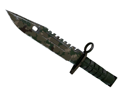 ★ M9 Bayonet | Forest DDPAT (Well-Worn)