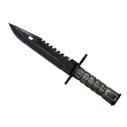 free csgo skin ★ M9 Bayonet | Black Laminate (Factory New)