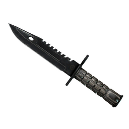 free csgo skin ★ StatTrak™ M9 Bayonet | Black Laminate (Field-Tested)