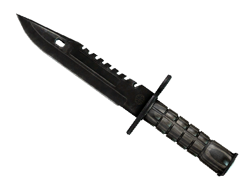 ★ M9 Bayonet | Black Laminate (Battle-Scarred)