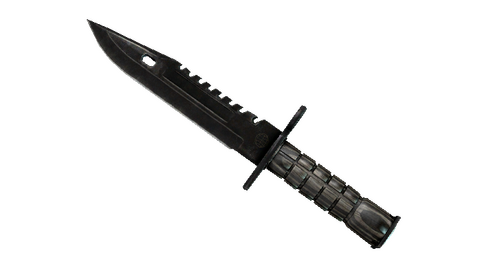 ★ M9 Bayonet | Black Laminate (Battle-Scarred)