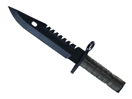 ★ Штык-нож M9 | Вороненая сталь (Немного поношенное)